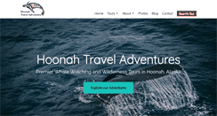 Desktop Screenshot of hoonahtraveladventures.com