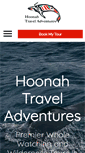 Mobile Screenshot of hoonahtraveladventures.com